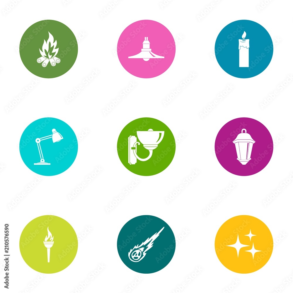 Excursion icons set. Flat set of 9 excursion vector icons for web isolated on white background Excursion icons set. Flat set of 9 excursion vector icons for web isolated on white background