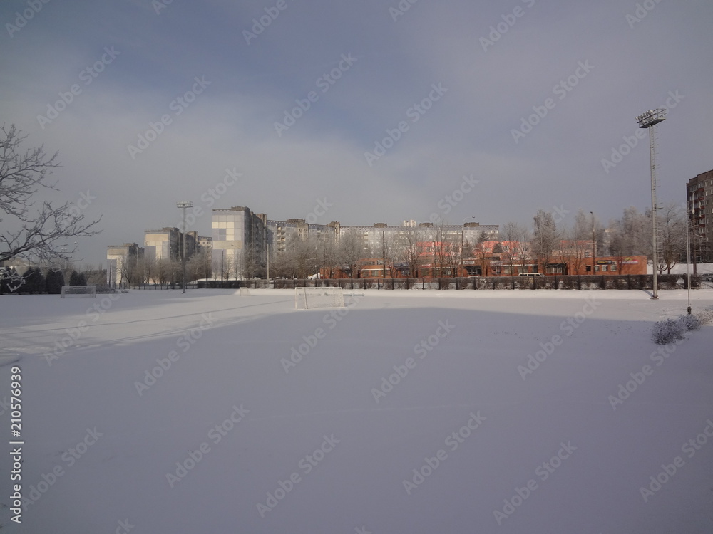 winter Belarus