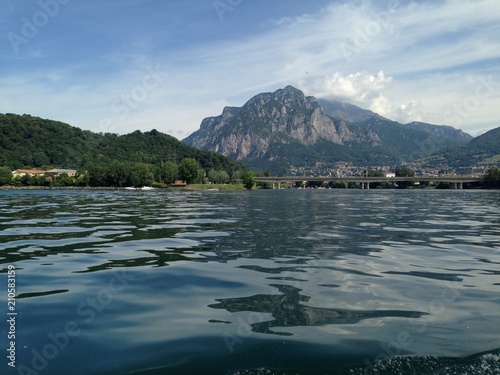 Lago di Lecco Italy