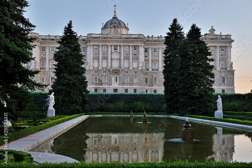 Royal Palace in Madrid, Spain #210585331