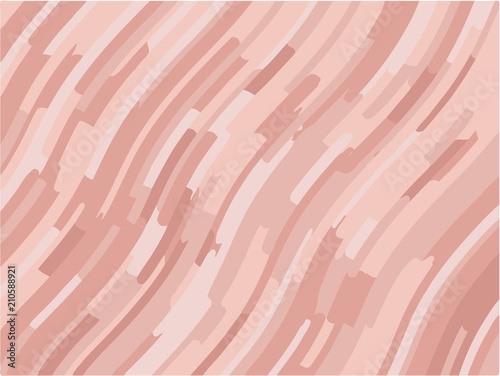 Pink and beige sloping strips. Abstract geometric background with flat lines. Dynamic, motion style for banners, advertising