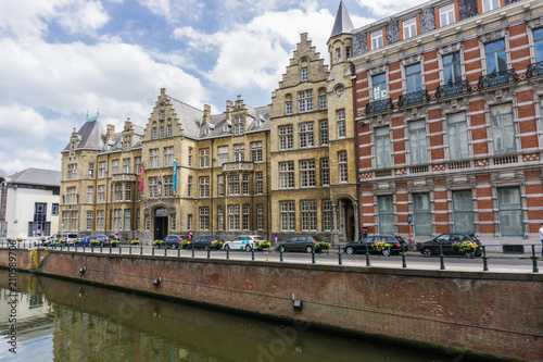 Ghent old city architecture, Belgium