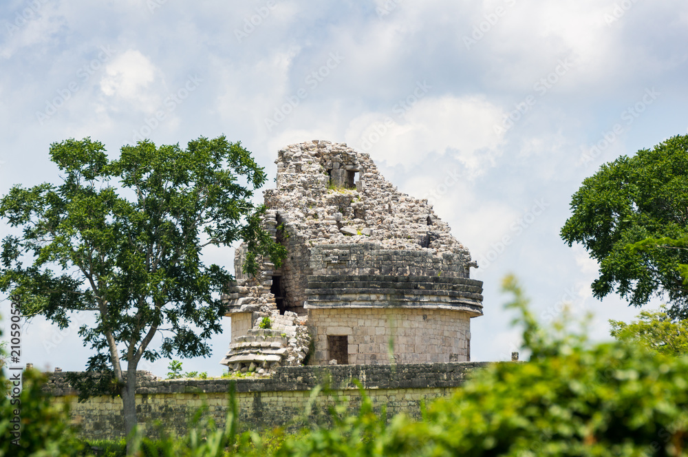 Caracol Mayan observatory Chichen Itza Mexico Yucatan Caracol Mayan observatory Chichen Itza Mexico Yucatan