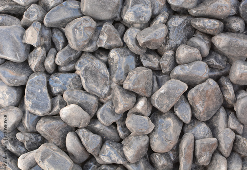  Pebbles and small stones for garden decoration