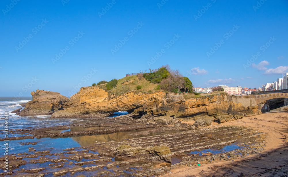 Fototapeta premium biarritz paysage ocean