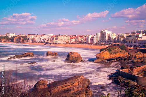 biarritz paysage ocean