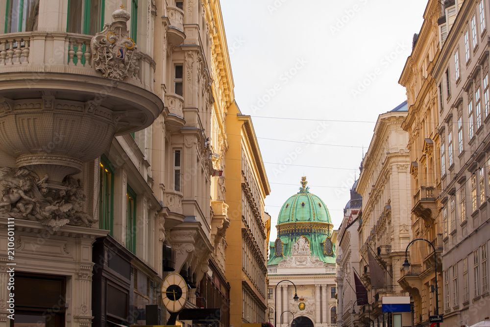 Obraz premium View of Vienna buildings