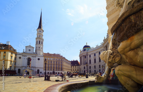 Photography View of Michaelerplatz, Vienna