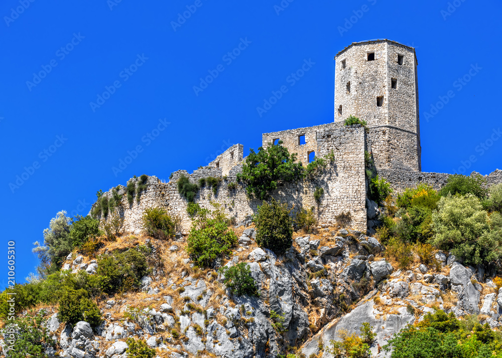 Citadel Pocitelj, castle in Bosnia and Herzegovina