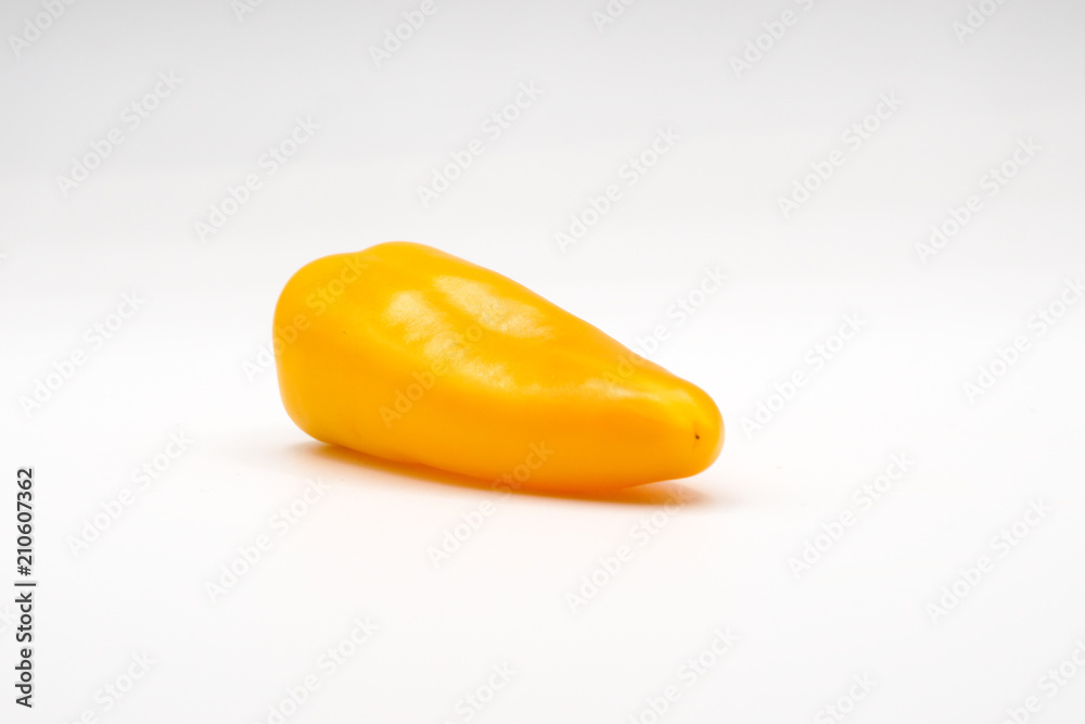 Peppers with White Background Peppers with White Background