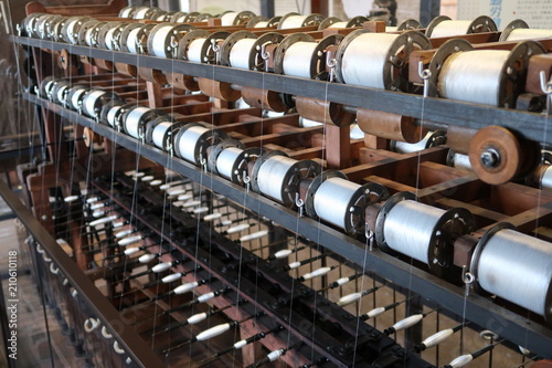 絹の製糸工場
