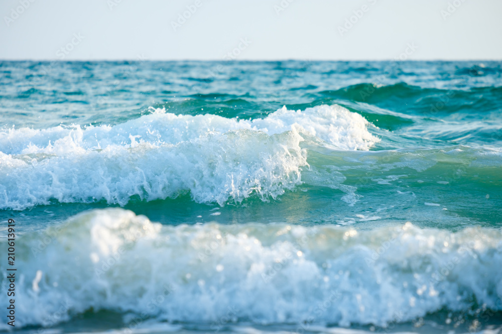 Wave on the beach