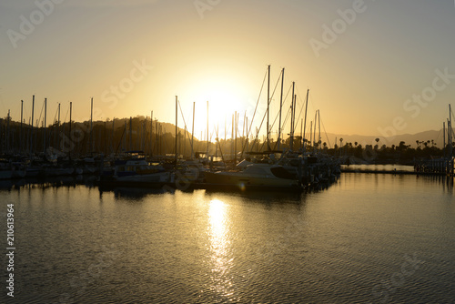 Boats in Santa Barbara, California © Carlos Santa Maria