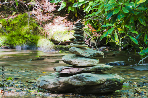 Rock Formation in Water