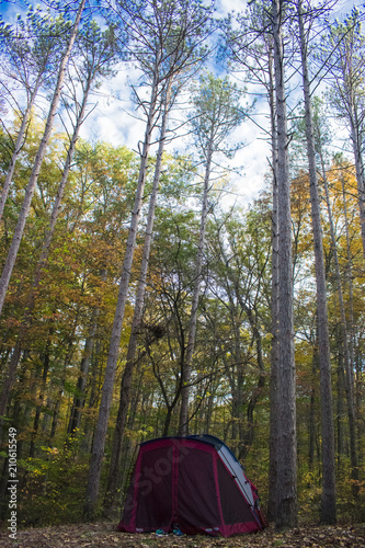 Fall Tent Camping