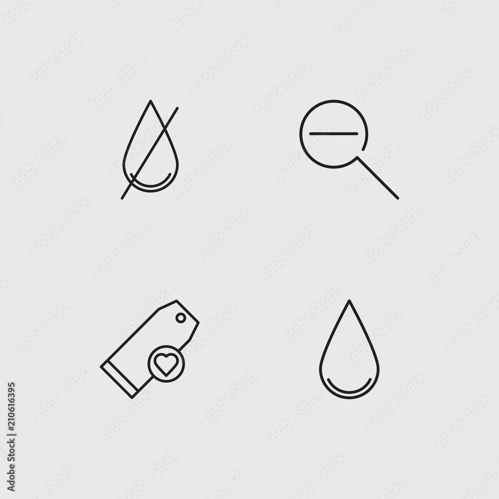 Web simple linear icons set. Outlined vector icons Web simple linear icons set. Outlined vector icons