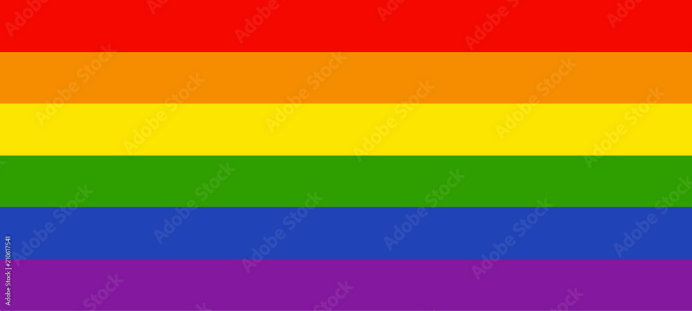 Vector image of a LGBTQ+ flag. Pride symbol. Vector image of a LGBTQ+ flag. Pride symbol.