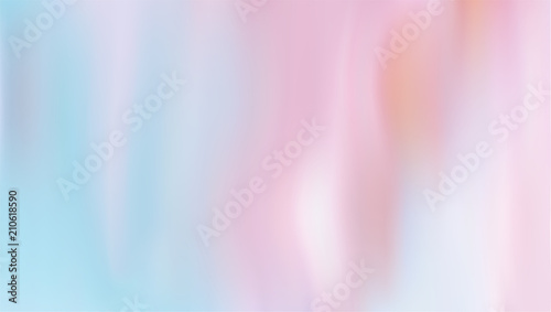 Soft abstract background in aqua color style. Paint mixing on wet surface. Blurred pattern with marble texture. Resizable and editable vector illustration. Template for wedding or invitation cards.