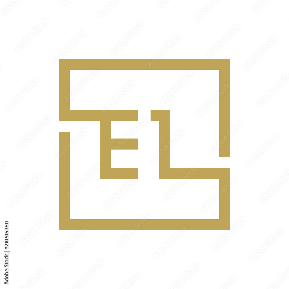 two letter logo line square DA TO DZ two letter logo line square DA TO DZ