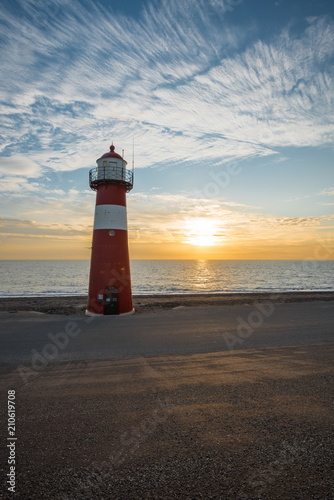 lighthouse in westkapelle