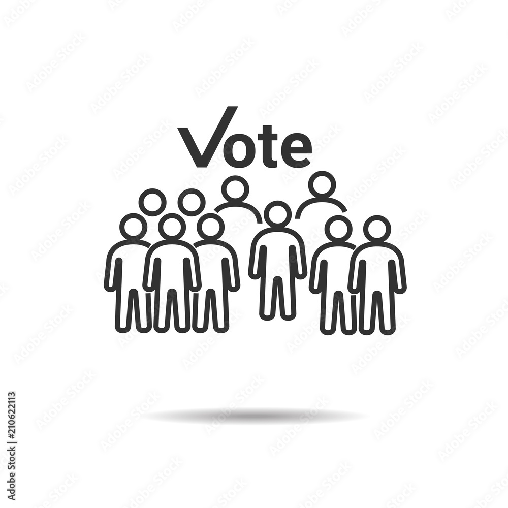 People Vote Icons , Person work group Team Vector People Vote Icons , Person work group Team Vector