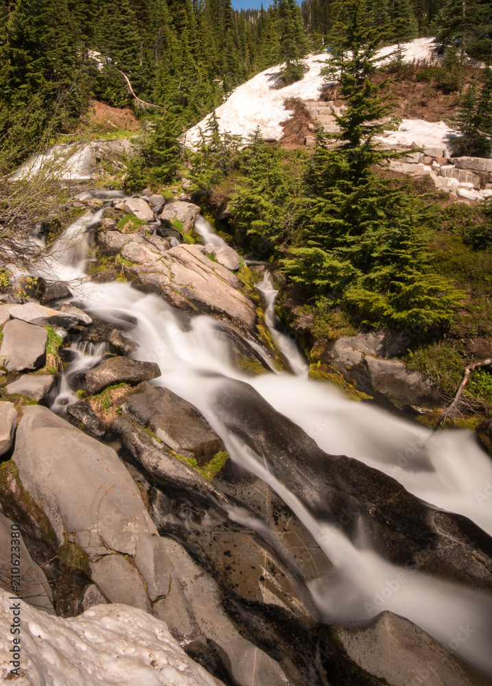 Obraz premium mountain river 05