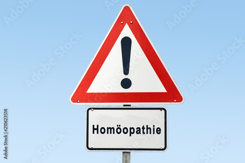Schild 327 - Homöopathie
