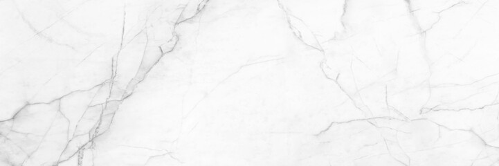 panoramic white background from marble stone texture for design