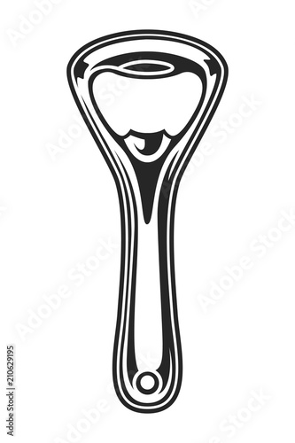 Vintage bottle opener concept