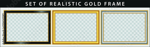 set of gold frame set. easy to modify