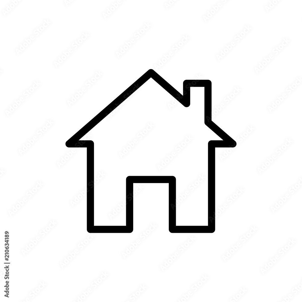 home icon vector illustration