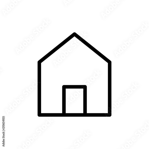 home icon vector illustration