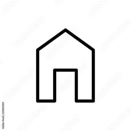 home icon vector illustration