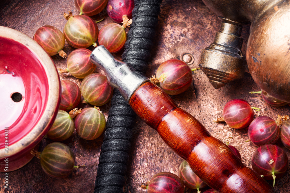 Eastern shisha with gooseberry Eastern shisha with gooseberry