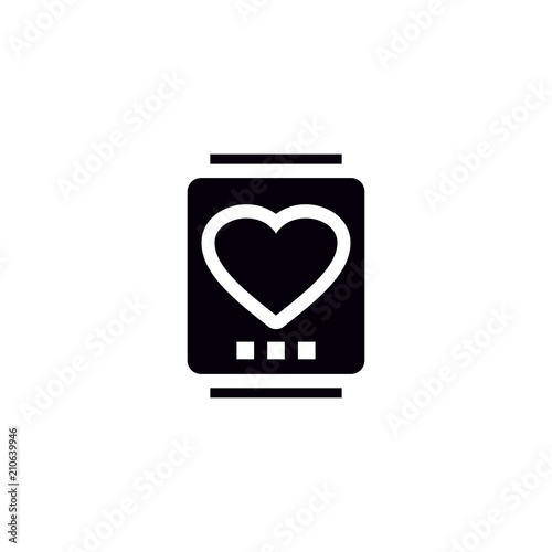Smart watch vector icon
