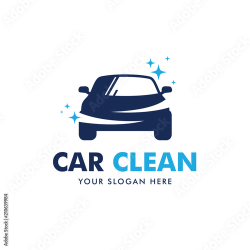 Car Clean Logo Vector