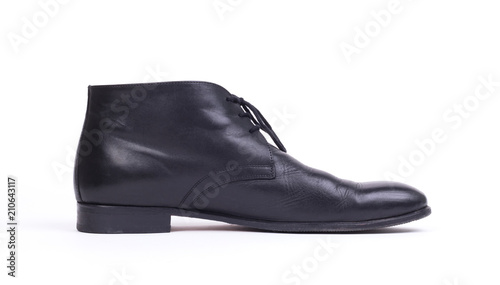 Expensive formal shoe, isolated