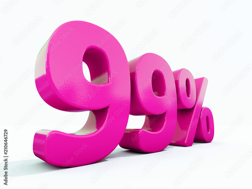 99 Percent Pink Sign 99 Percent Pink Sign