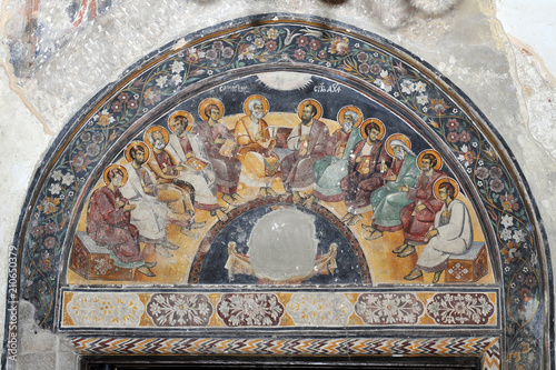 Monastery Manasija near Despotovac in Serbia