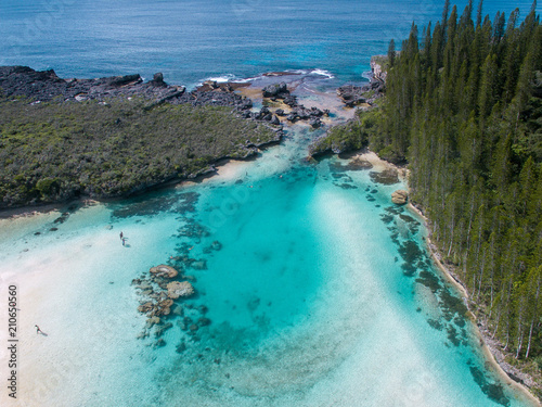 Natural pools - ile des pins - New Caledonia