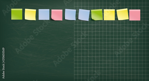 Blackboard Colored Sticks