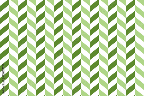 Seamless pattern - slant (oblique) opposite dark and light green lines on white background, imitation of corners