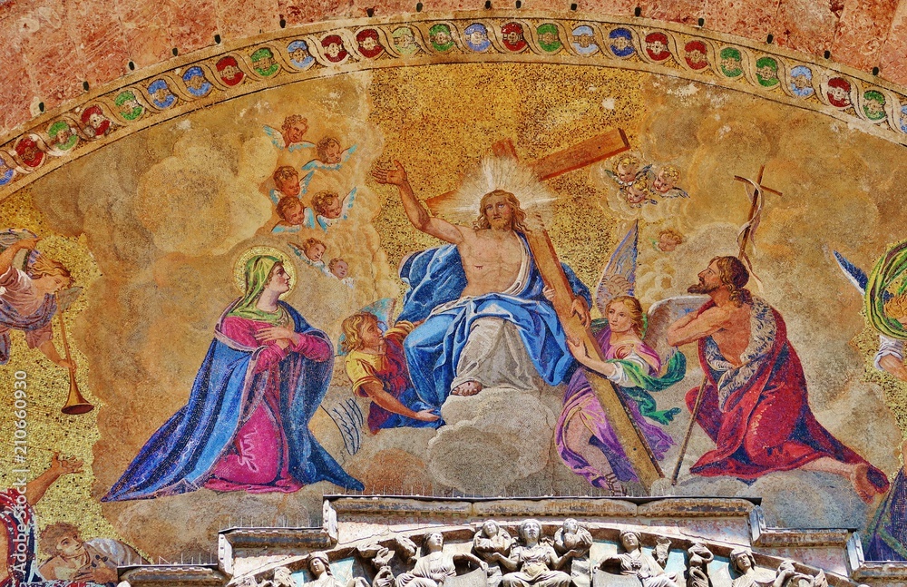 Christus-Mosaik, Markusdom, Venedig