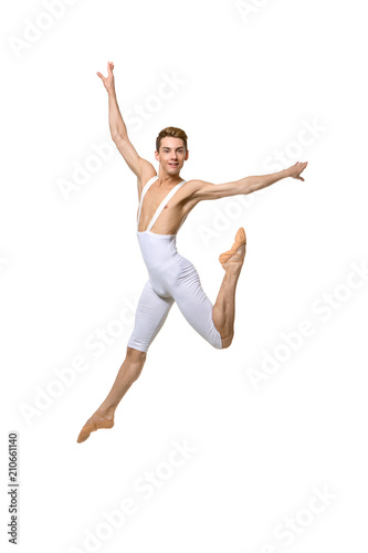 przystojny artysta baletowy