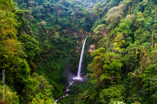 Coban Pelangi waterfall  Malang  Jawa  Indonesia