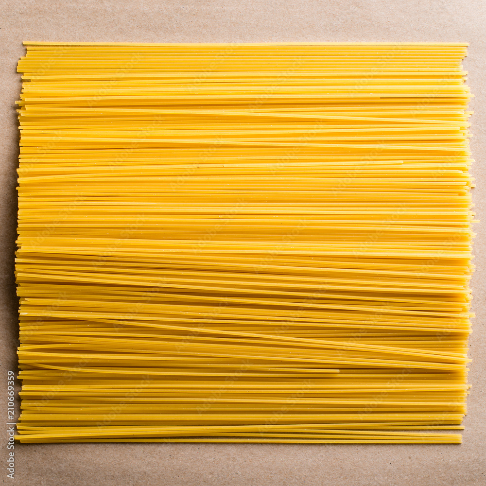 Spaghetti pasta on light background, close-up Spaghetti pasta on light background, close-up