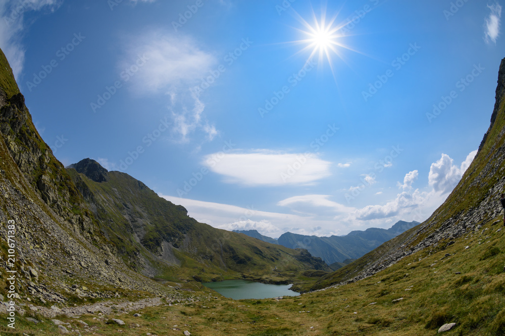 Fototapeta premium Fagaras mountains in Romania