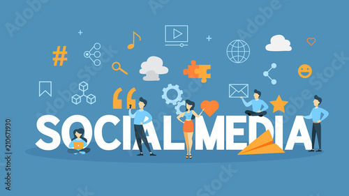 Social media concept.