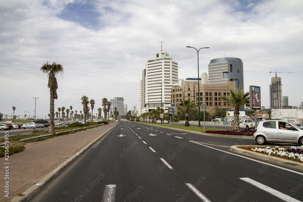 Vista della città, Tel Aviv