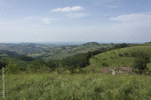 Obraz na płótnie Panorama w salonie